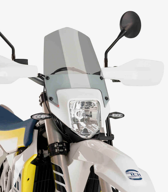 PUIG vindruta Husqvarna E/SM 701 Röktonad