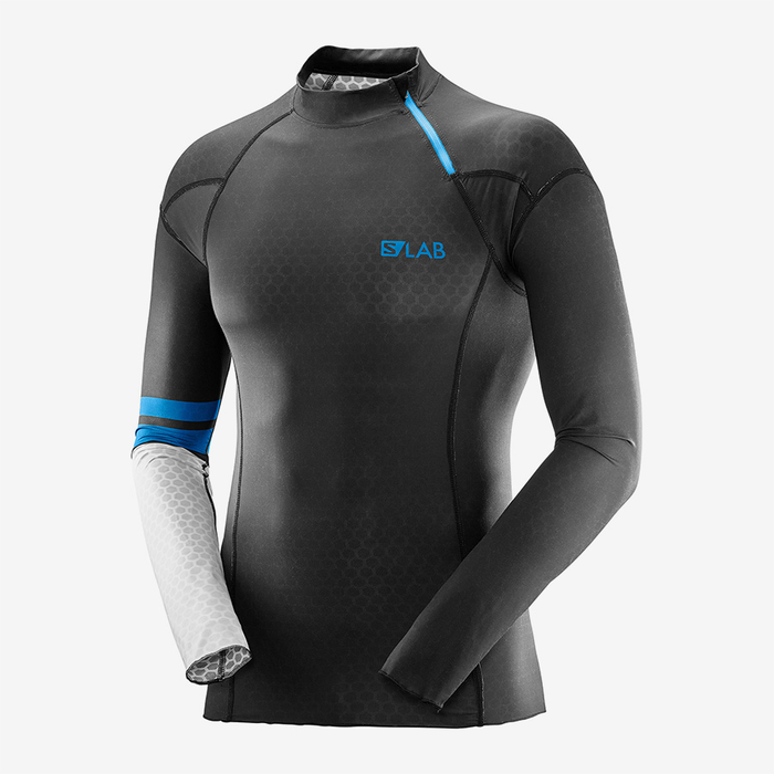 SALOMON cross-country skiing shirt S/Lab Ceramic Jersy black