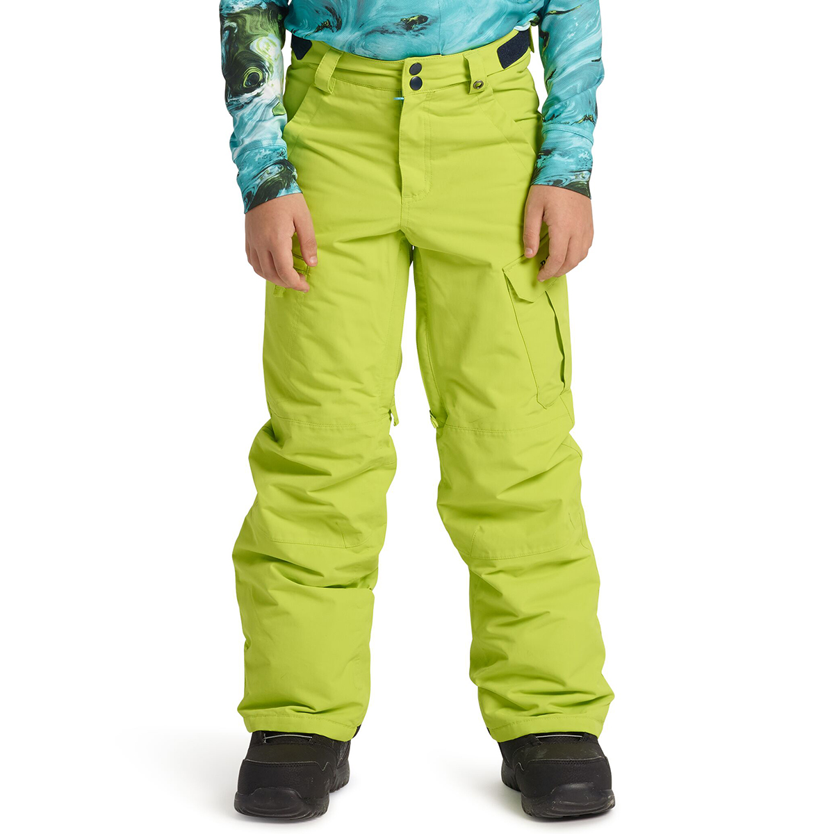 burton-bikses-boys-exile-cargo-lime-green