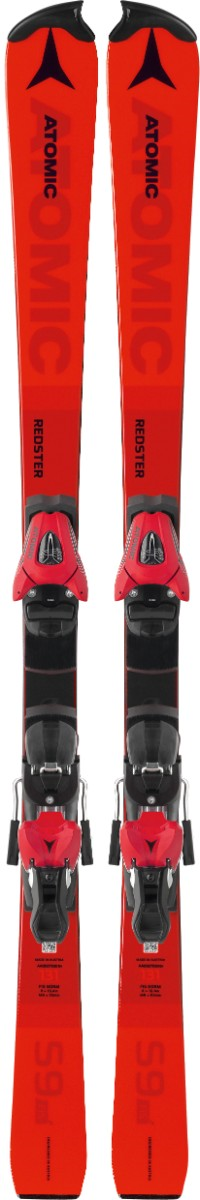 ATOMIC alpina skidor med bindningar Redster FIS S9 J-RP2