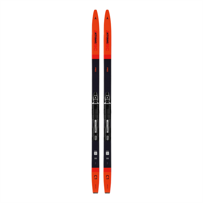 ATOMIC längdskidor med bindningar Pro C1 Grip JR