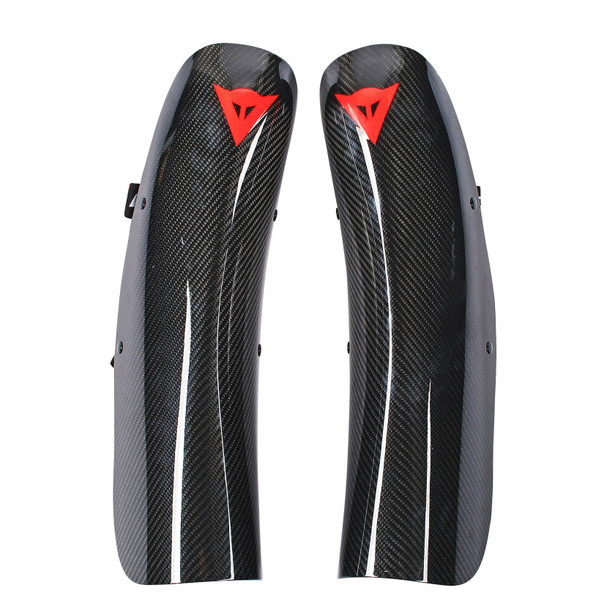 DAINESE guards  WC Carbon Shin Guard black carbon