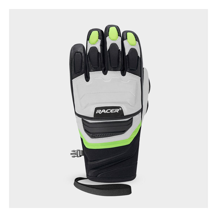 RACER gloves Racer Pro 2 black/white