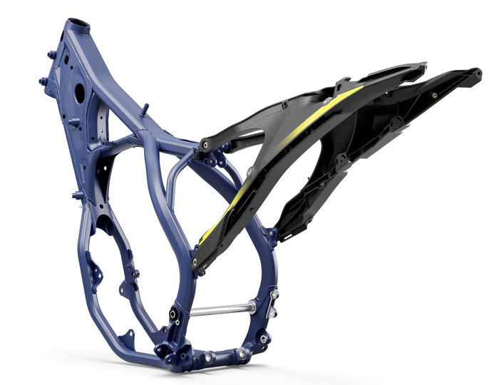 HUSQVARNA plasthalvram Comp LH/RH del MX '19-'21 utan dekaler