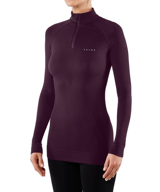 falke-termokrekls-ls-zip-women-mw-violet