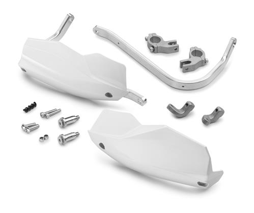 HUSQVARNA hand guard kit Alu SM/Enduro 701 white