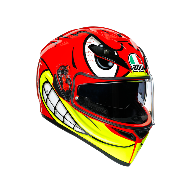AGV helmet K3 SV Birdy red/yellow