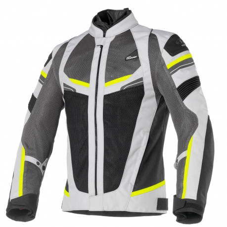 CLOVER Jacket Rainjet WP Grey/Yellow