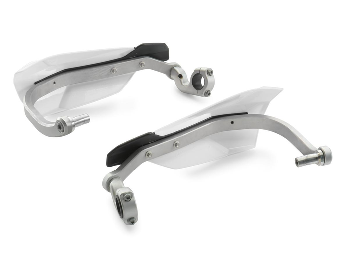 HUSQVARNA handskydd komplett aluminium vit