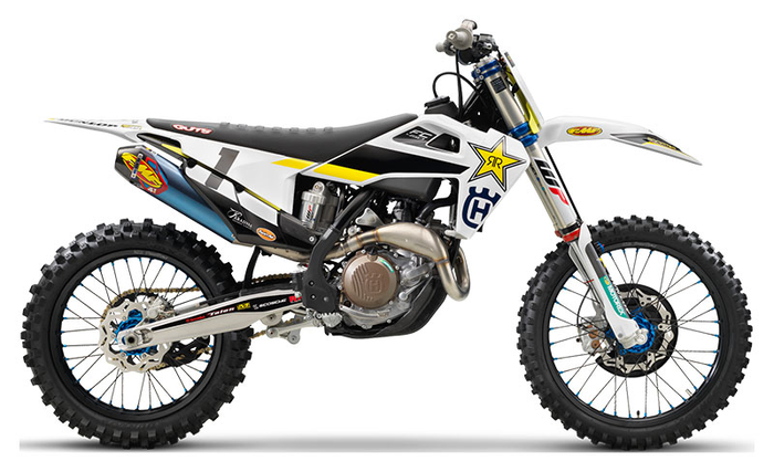 HUSQVARNA plaststrålkastare sida Vänster/Höger Rockstar FC/TE 300/450 '19-'20 med dekaler