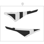HUSQVARNA sticker set for r side plastic  E 701 '20
