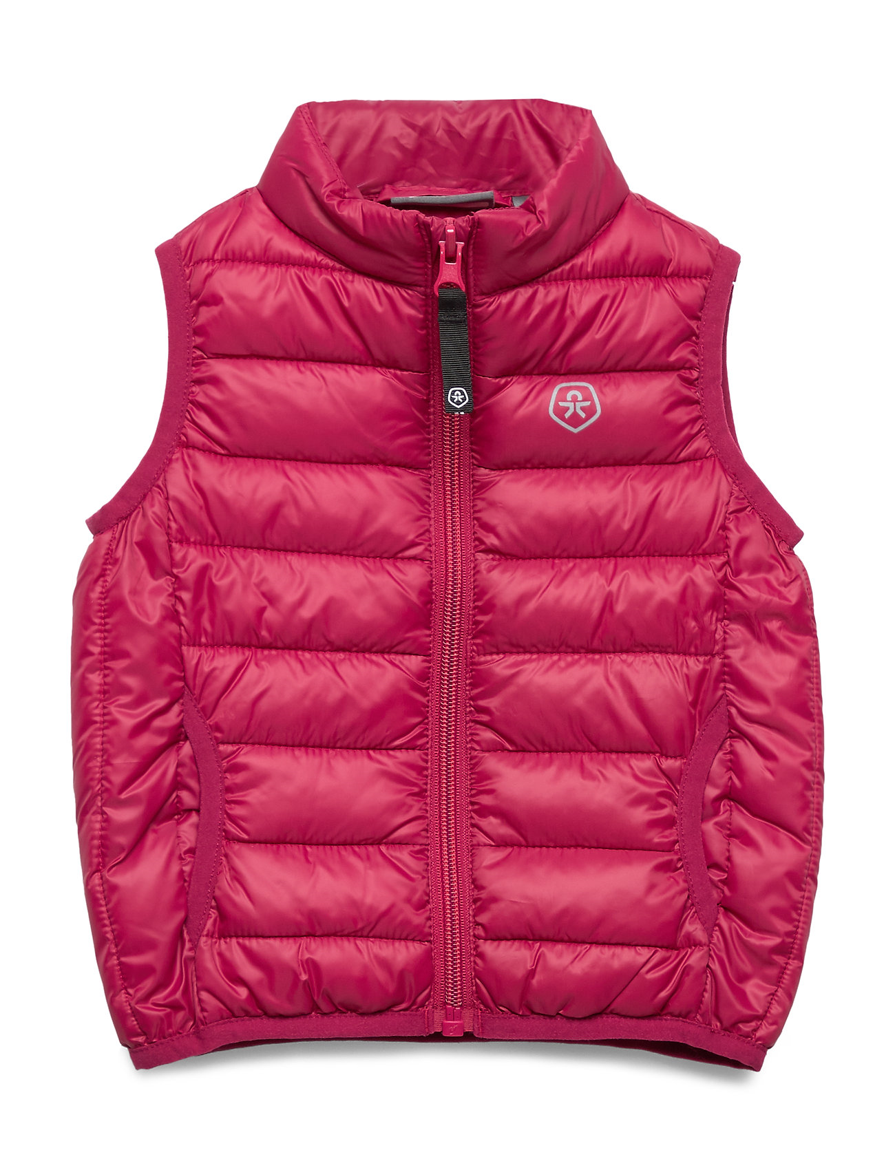 color-kids-veste-waistcoat-packable-red