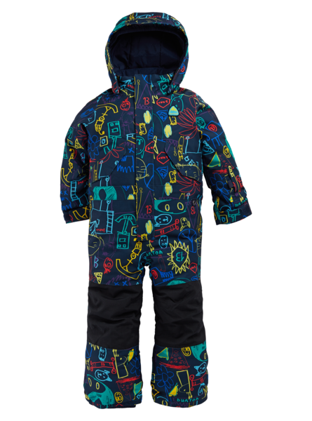 BURTON overall TD One Piece dark blue/multi