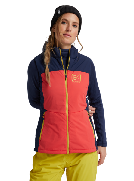 BURTON W AK Helim Ins Vest pink/blue du vet