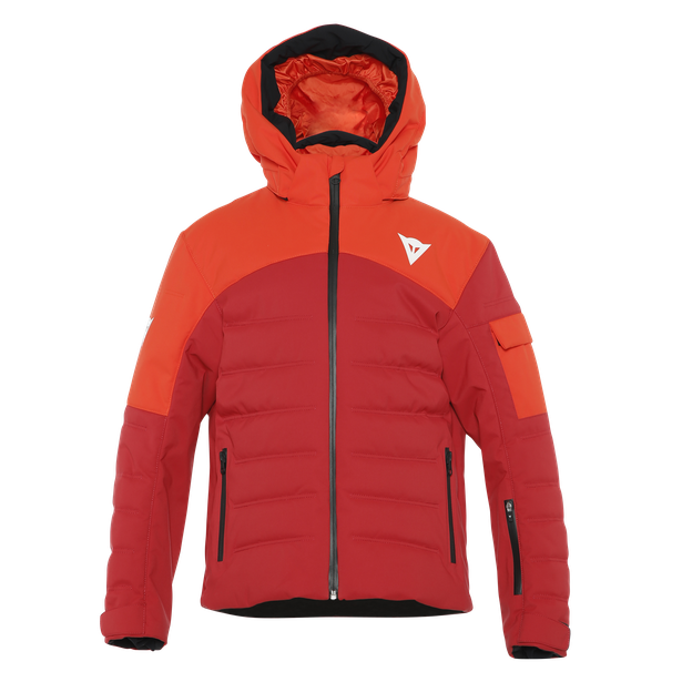 DAINESE jacka Kids Ribbo Padding röd/orange
