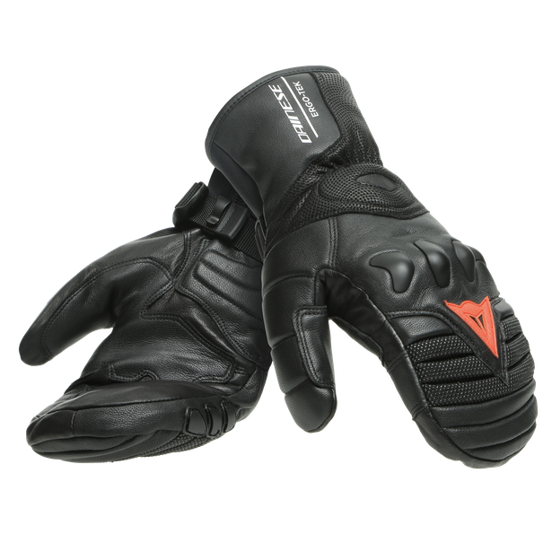 DAINESE gloves HP Ergotek Pro Mitt stretch limo/high risk red