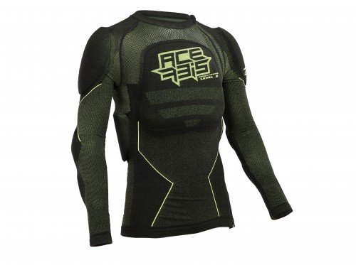 ACERBIS Armor Total X Fit Future Level2 svart/gul