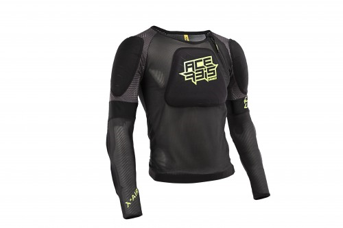 ACERBIS Armor Total X Air Jacka Level 2 svart/gul