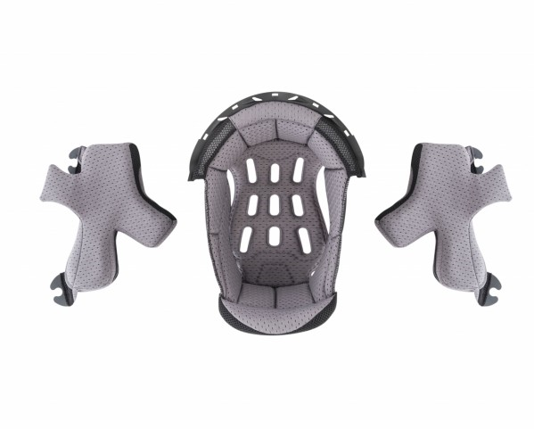 ACERBIS helmet liner cheek/head Steel Carbon