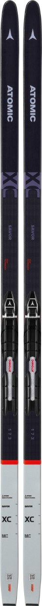 ATOMIC längdskidor med Savor XC Grip-bindningar
