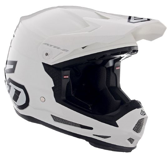 6D helmet ATR-2Y Solid white