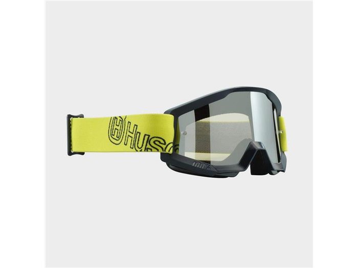 HUSQVARNA glasögon MX Kids Strata svart/gul med spegel