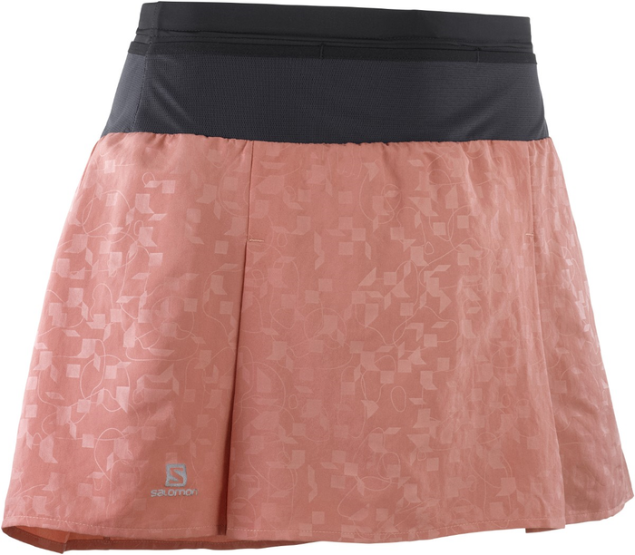 SALOMON Shorts Kjol XA Skort W Röd/Svart