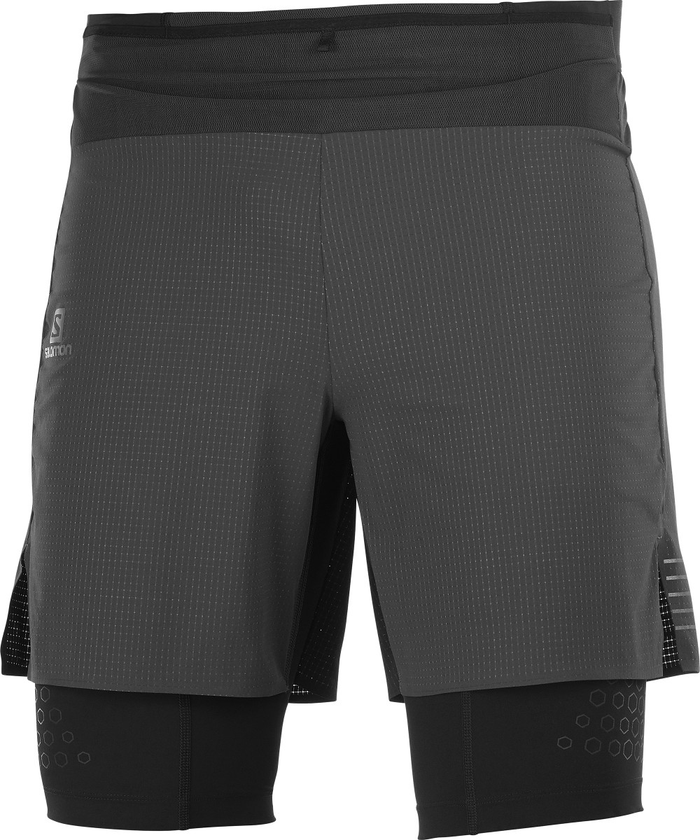 SALOMON shorts Exo Motion Twinskin short svart