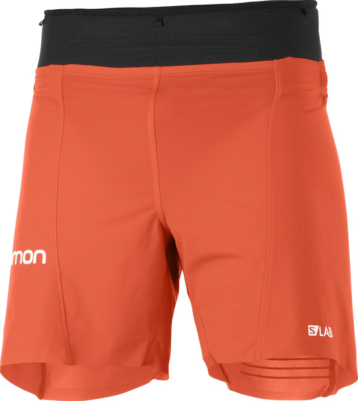 SALOMON S/Lab Sense red/black shorts