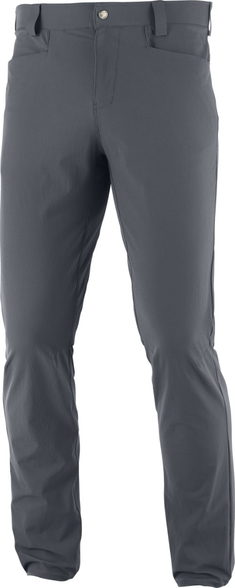 SALOMON Wayfarer Tapered dark grey Reg byxor
