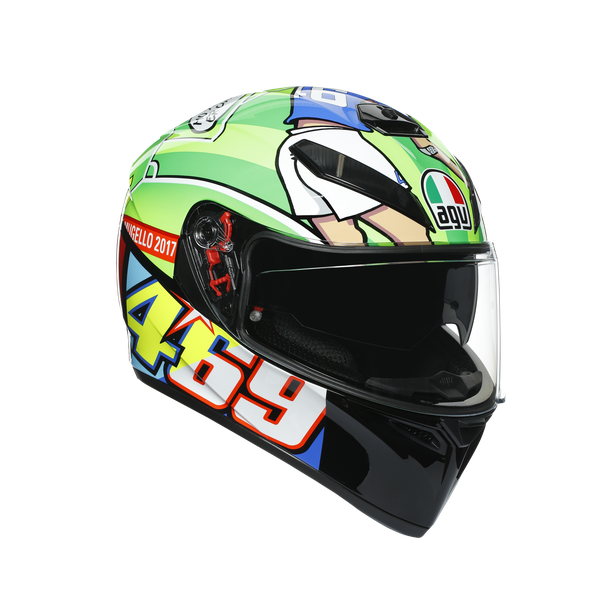 AGV helmet K3 SV Rossi Mugello 2017