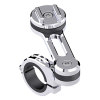SP styreklämma Moto Mount Pro krom