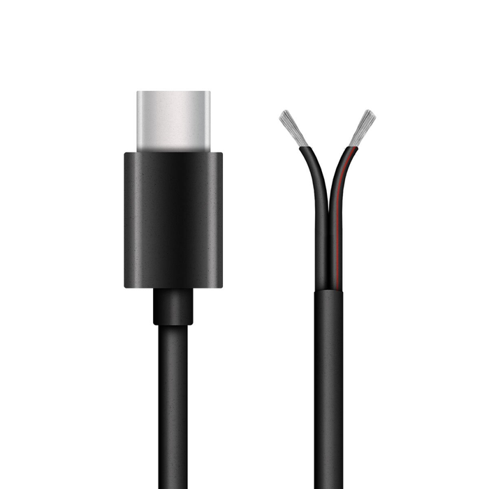 SP laddningskabel Trådlös laddare USB-C till fria ändar 6/12V