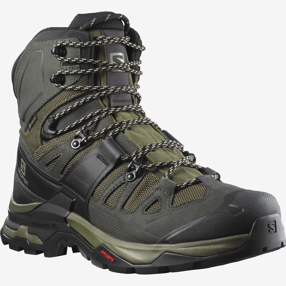 salomon-apavi-quest-4-gtx-green-black