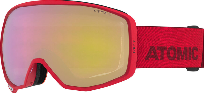 ATOMIC Count Stereo red w/pink yellow ST C1 glasögon