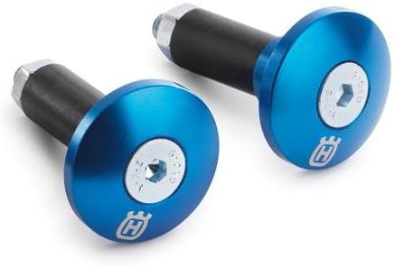 HUSQVARNA handelbar end Factory blue