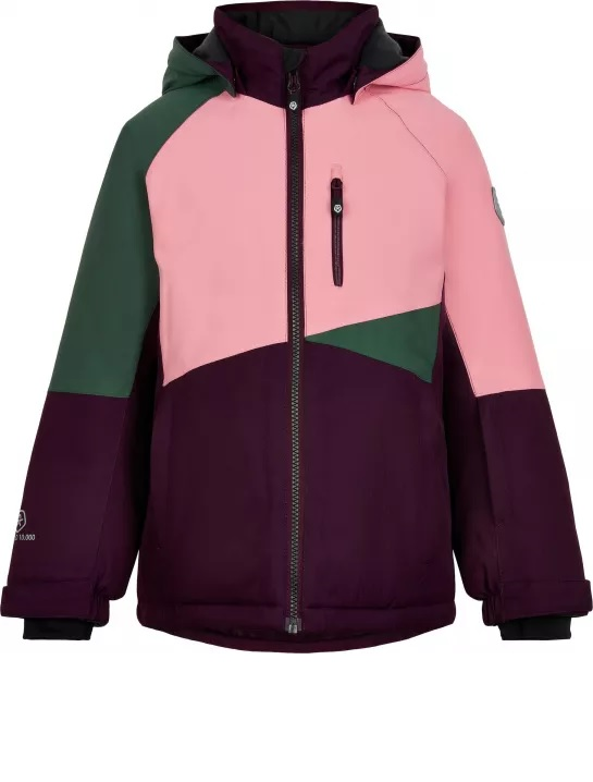 COLOR KIDS vinterjacka Flickor 740356 violett/rosa/grön AF 10K