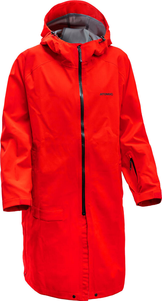 ATOMIC regnrock RS Rain Coat röd