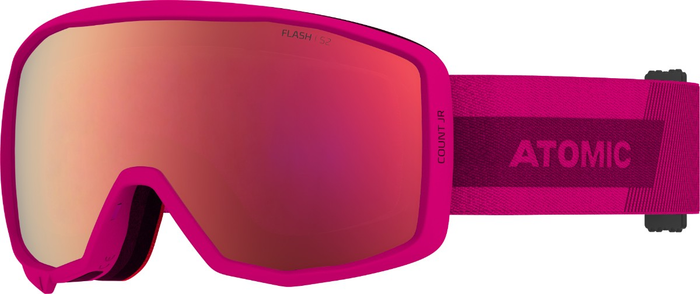 ATOMIC goggles JR Count Cylindrical berry pink w/red flash C2