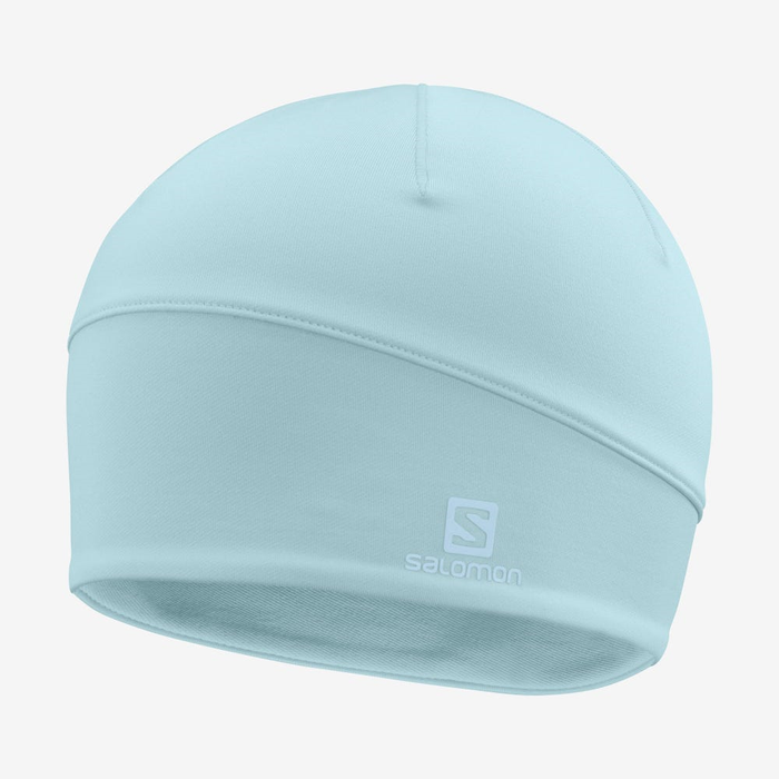 SALOMON Active Beanie crystal blue hatt