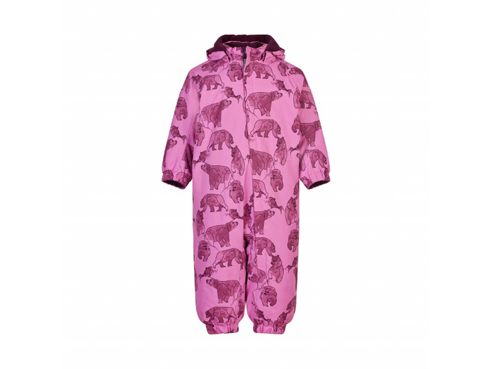 COLOR KIDS winter overall AOP 740304 opera mauve
