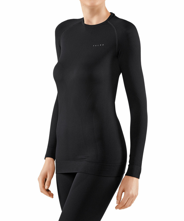 FALKE termoskjorta LS Dam MW TF svart