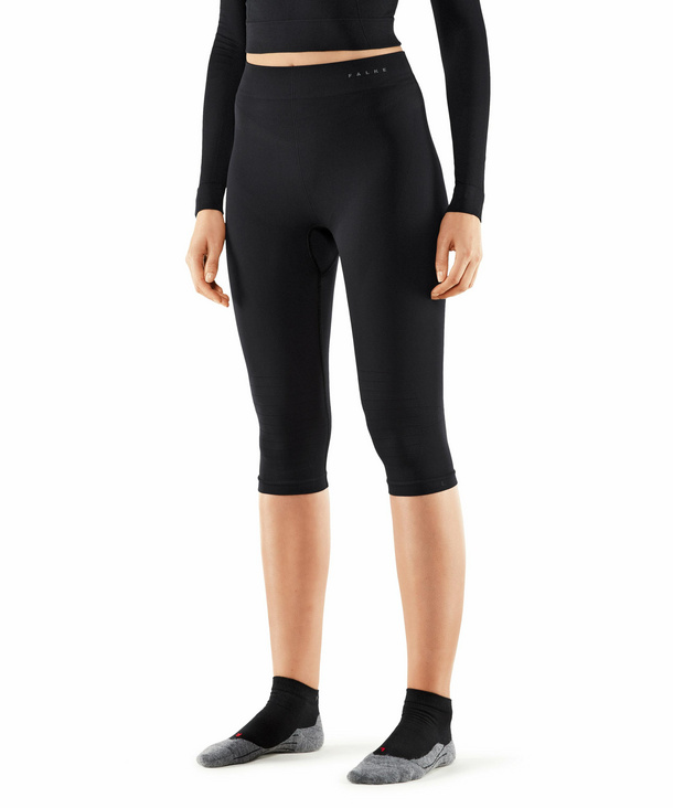 FALKE thermo pants 3/4 Women MW black
