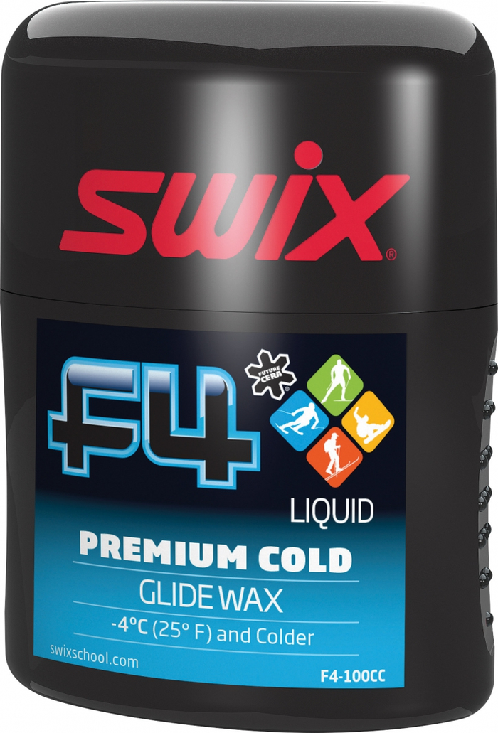 SWIX wax F4 Liquid Premium Cold -4/-30 100ml