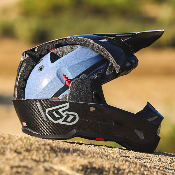 6D hjälm BMX/DH ATB-3 LS matt neon gul