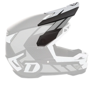 6D hjälmvisir ATB-3 vitt