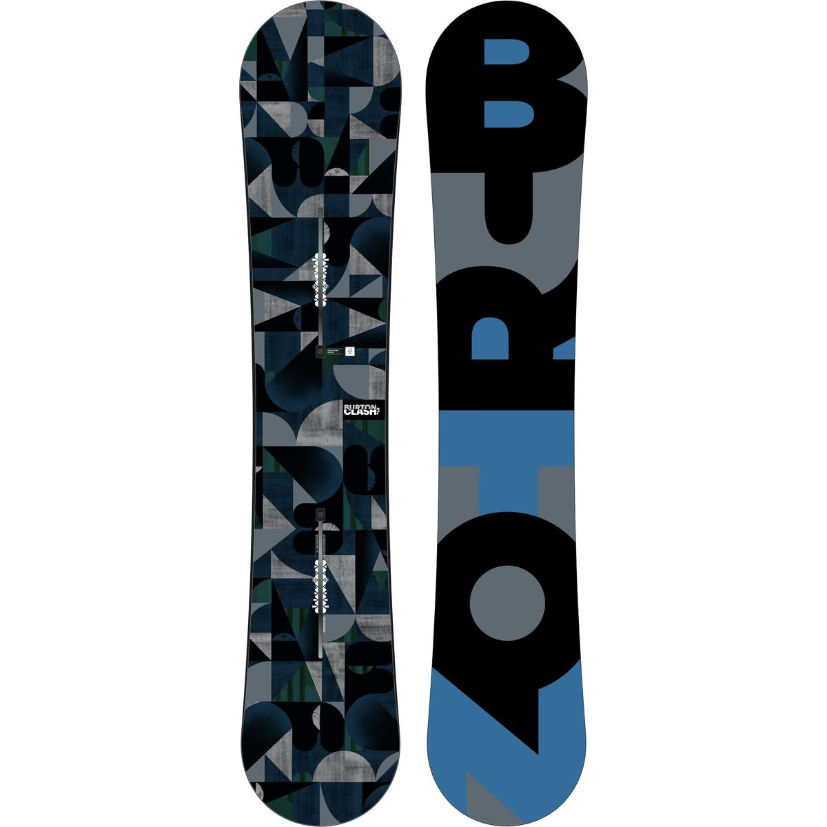 BURTON dēlis Clash 157 Wide square grey/blue '16