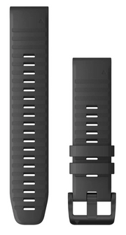 GARMIN klockarmband Quickfit 22mm Silikon grå