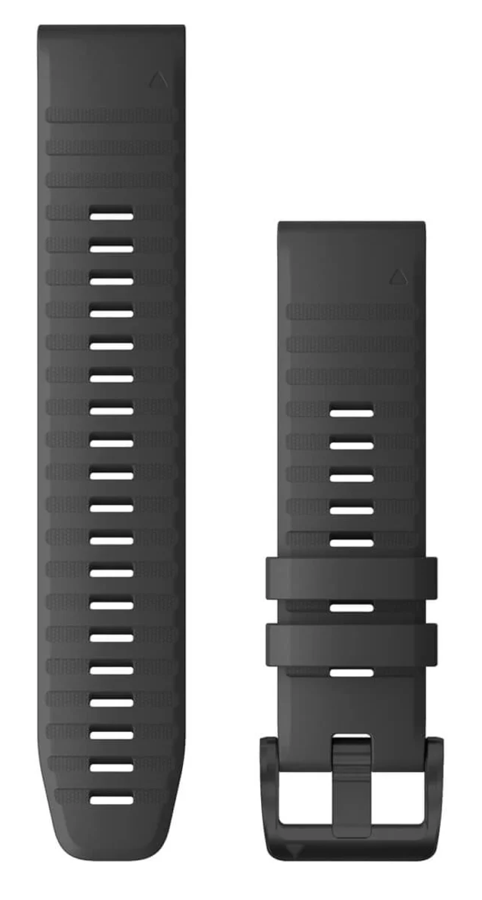 GARMIN klockarmband Quickfit 22mm Silikon grå