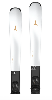 ATOMIC Cloud C8 LT vit/svart med E M10 GW skidset